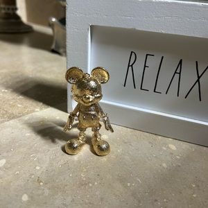 Baublebar X Mickey Mouse Disney Backpack Bag charm GOLD Brand NEW Keychain